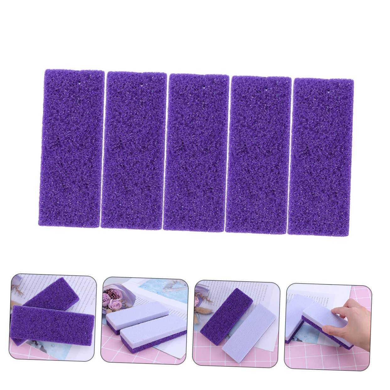 Balacoo Sets Removers Foot File for Feet Hard Skin Trimmer Exfoliating Surface for-Home Pedicure Pcs