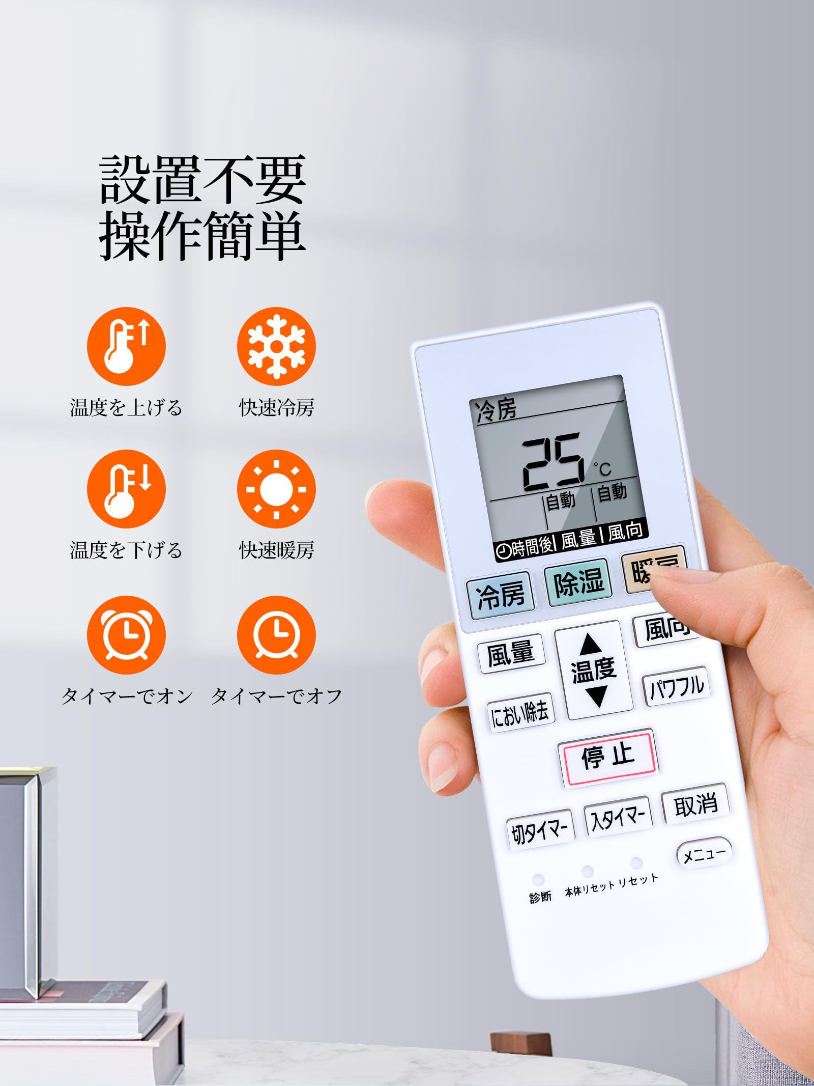 Amazon.co.jp: エアコンリモコン ACXA75C00540 ACRA75C00550X for 