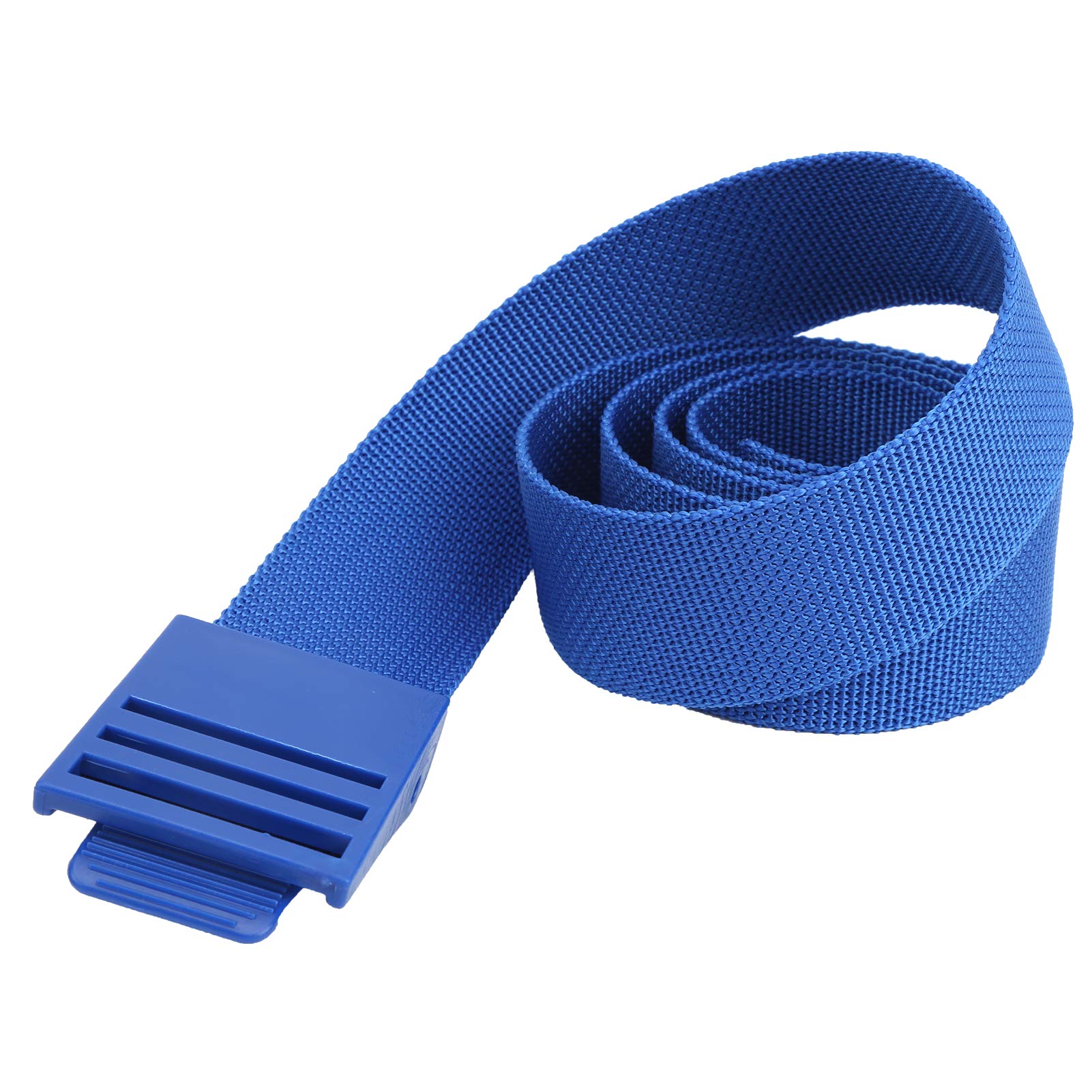 Gavigain 150CM Diving Weights Belt Nylon Webbing Waist Belt with Plastic Buckle Accessory (Blue)