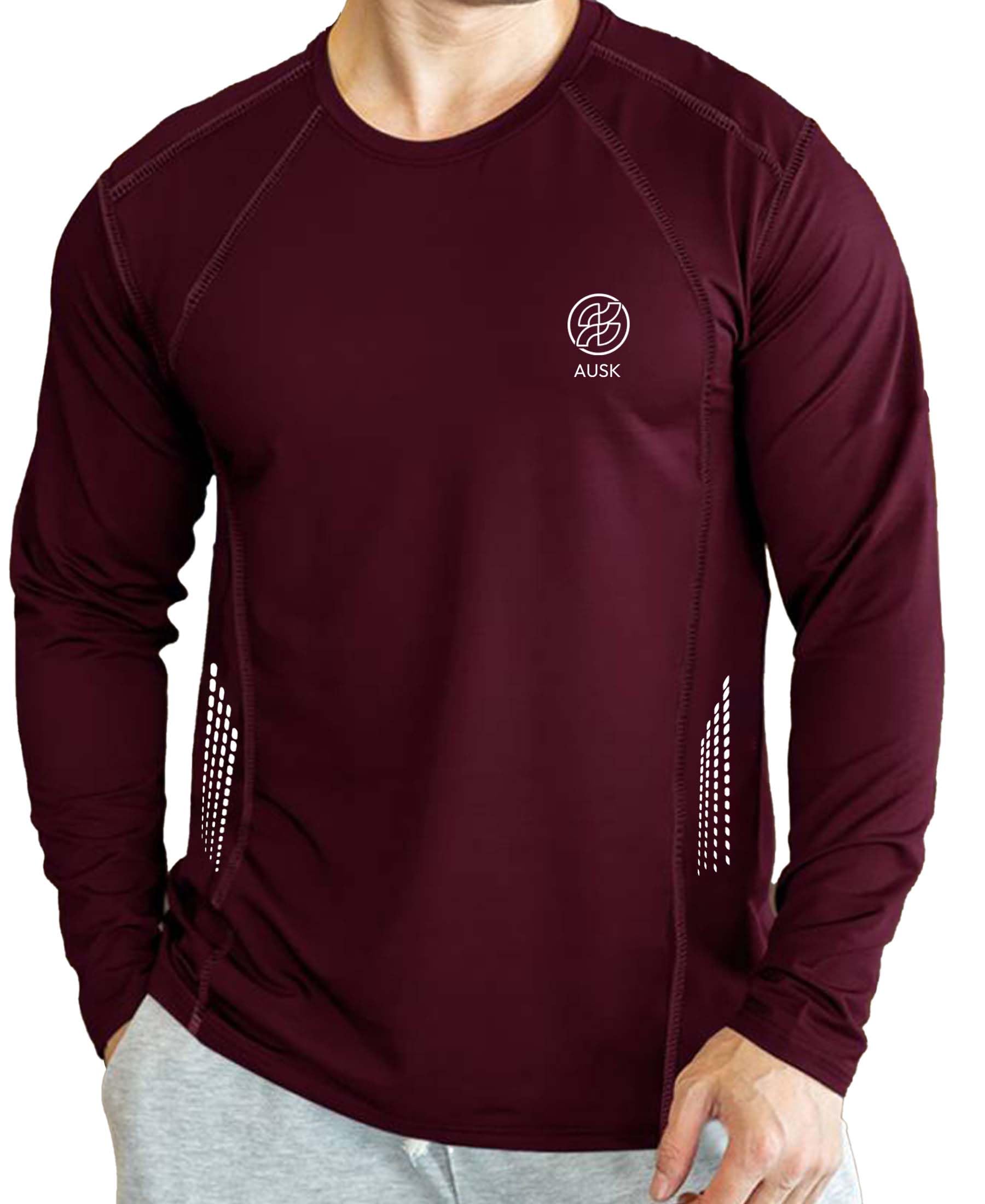 AUSK Men Tshirt || Mens Full Sleeve Sports Regular Fit T-Shirts (Color-)-picture-22