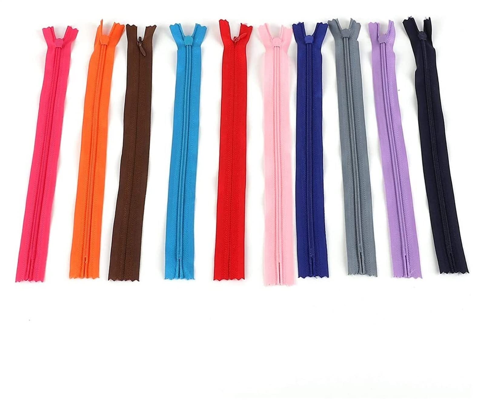 Cerniere Invisibili Bobina di Nylon Fai-da-Te per Abiti da Cucire Accessorio in Nylon (Color : Green, Size : 2.3cm Width 60cm) (Black 2.3cm Width 35cm)