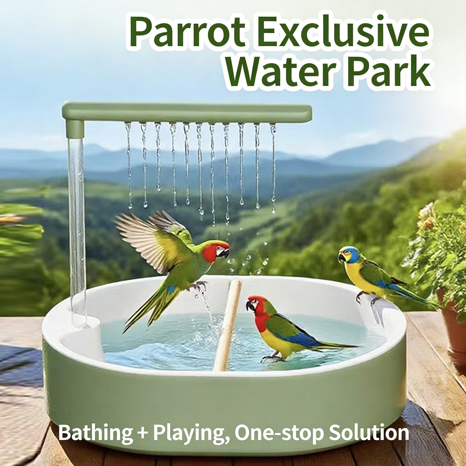 Fontane Bagno Uccelli Interior, Pine Stick 1.5