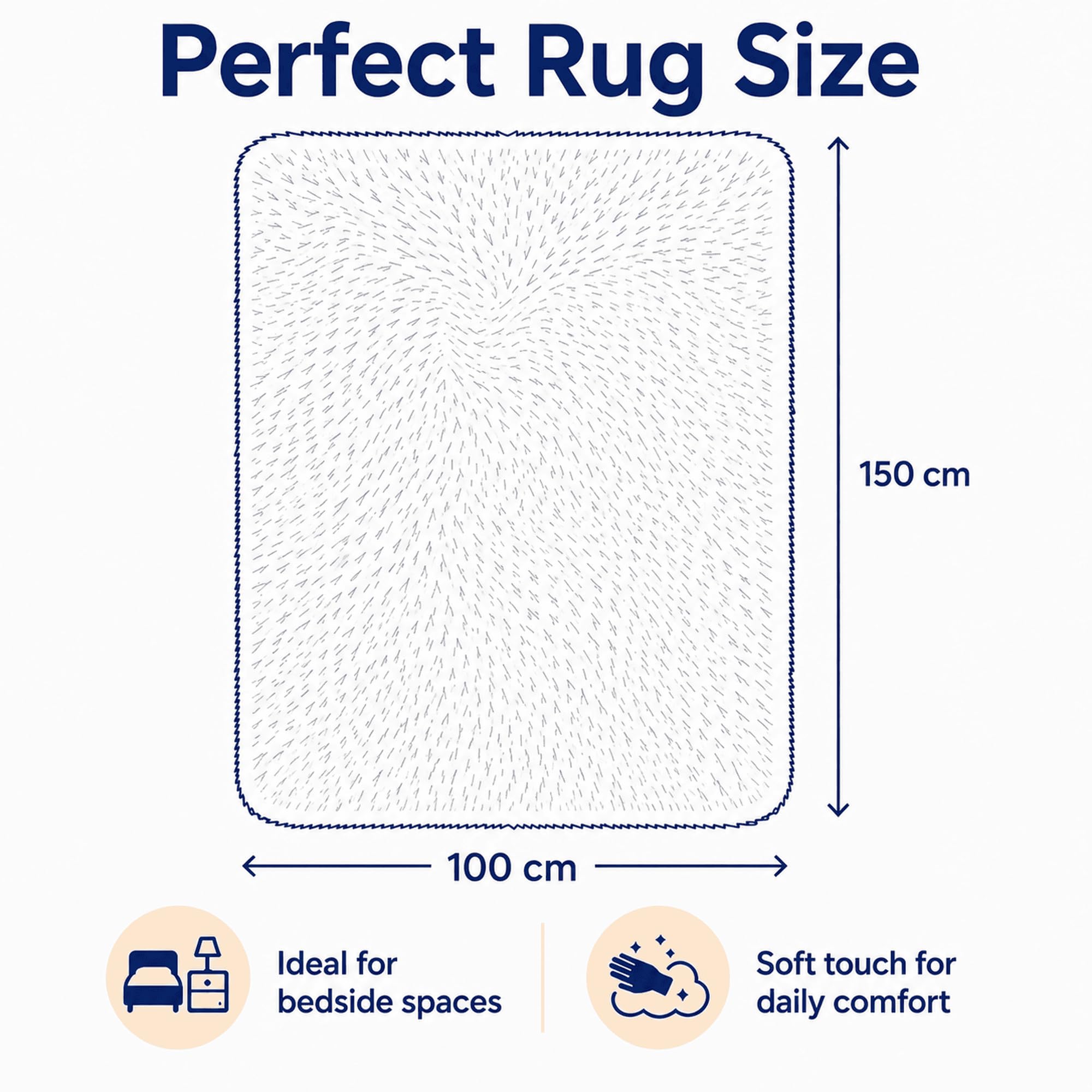VKZ Tappeto Salotto Moderno 100 x 150 cm, Tappeto Grande Salotto a Pelo Lungo, Morbido e Antiscivolo, Tappeto Salotto Lavabile in Lavatrice, per Camera da Letto e Cameretta,ROSSO, Confezione da 3