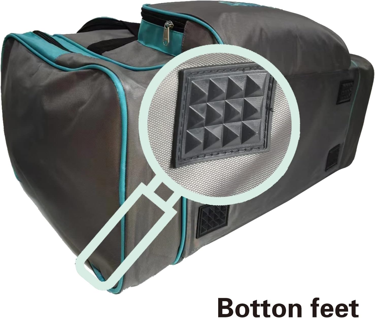 BALIKEN Double Tote Bowling Bag - Holds Two Bowling Balls One Pair of Bowling Shoes Up to Mens 16 Shoes and One Pair Up to Mens 13 Shoes…