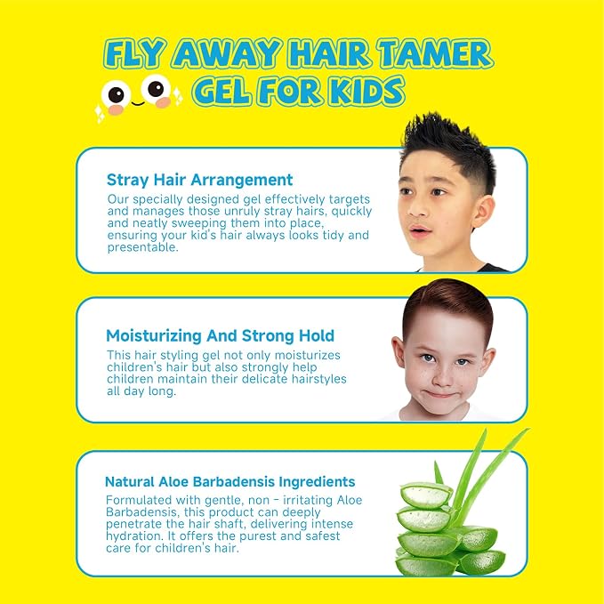 Gel para cabello infantil gowwim 4.4oz miniatura 3