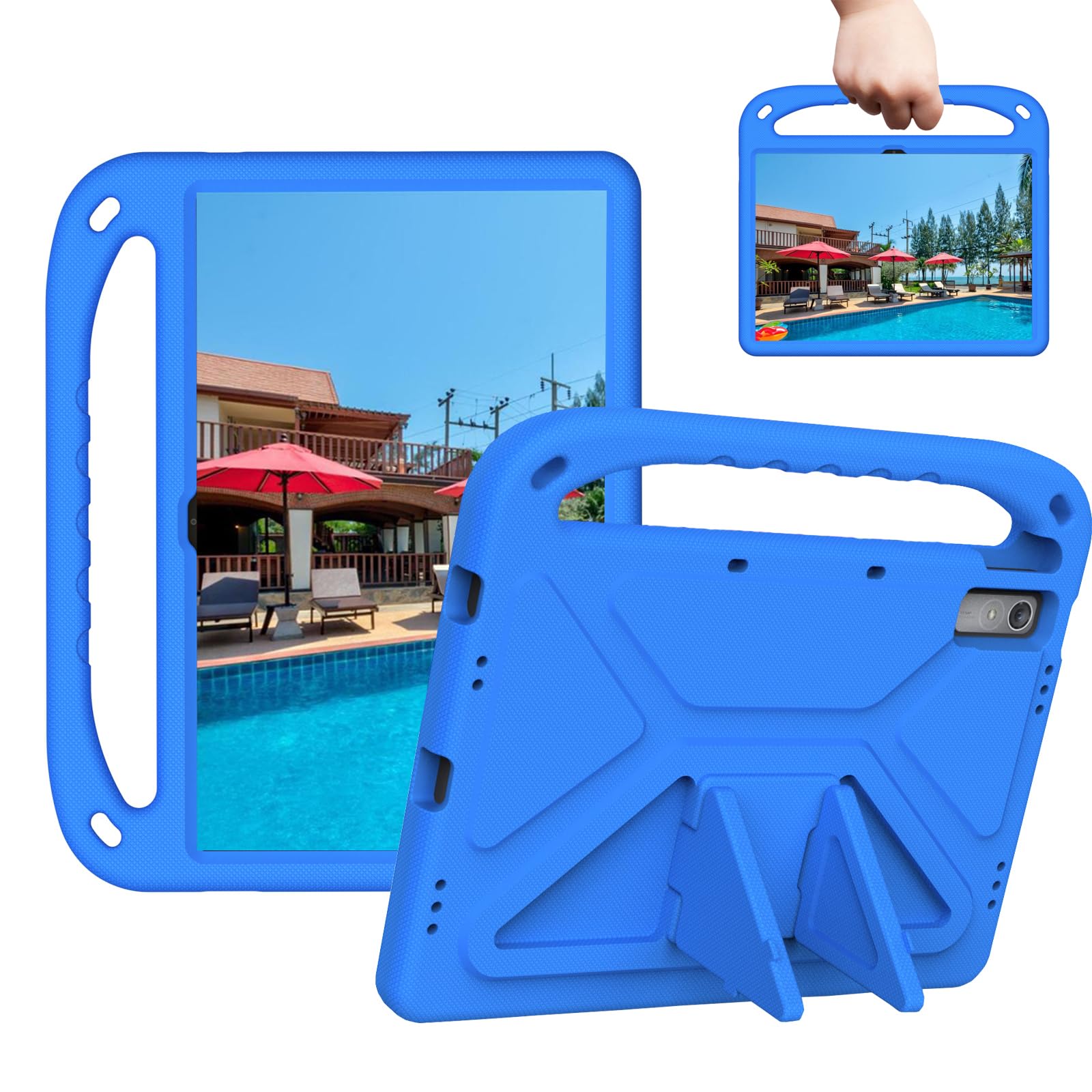 Sfulatdc Kids Tablet Case Compatible with Lenovo Tab P11 Pro 11.5 inch (TB-J706F),Shockproof Cover with Handle and Stand for P11 Gen 2 11.5(TB-350FU/