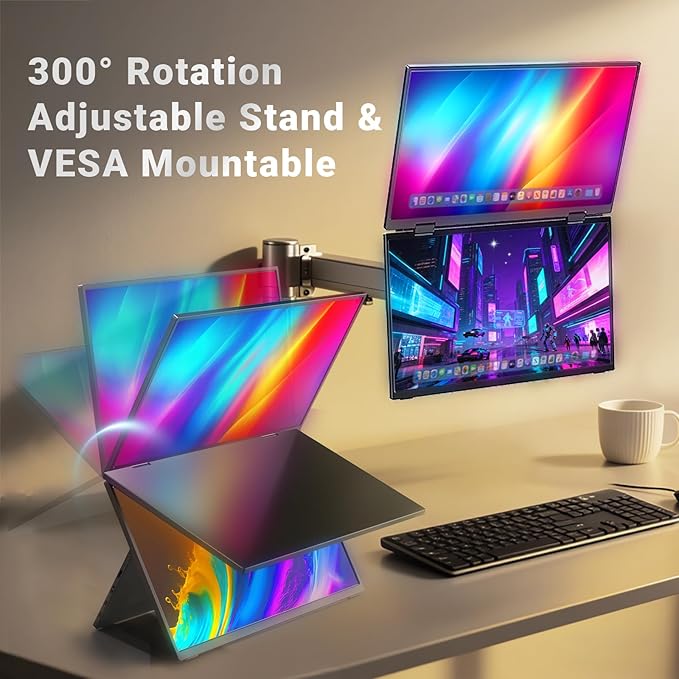 Monitor Plegable Portátil 15.6 FHD IPS miniatura 2