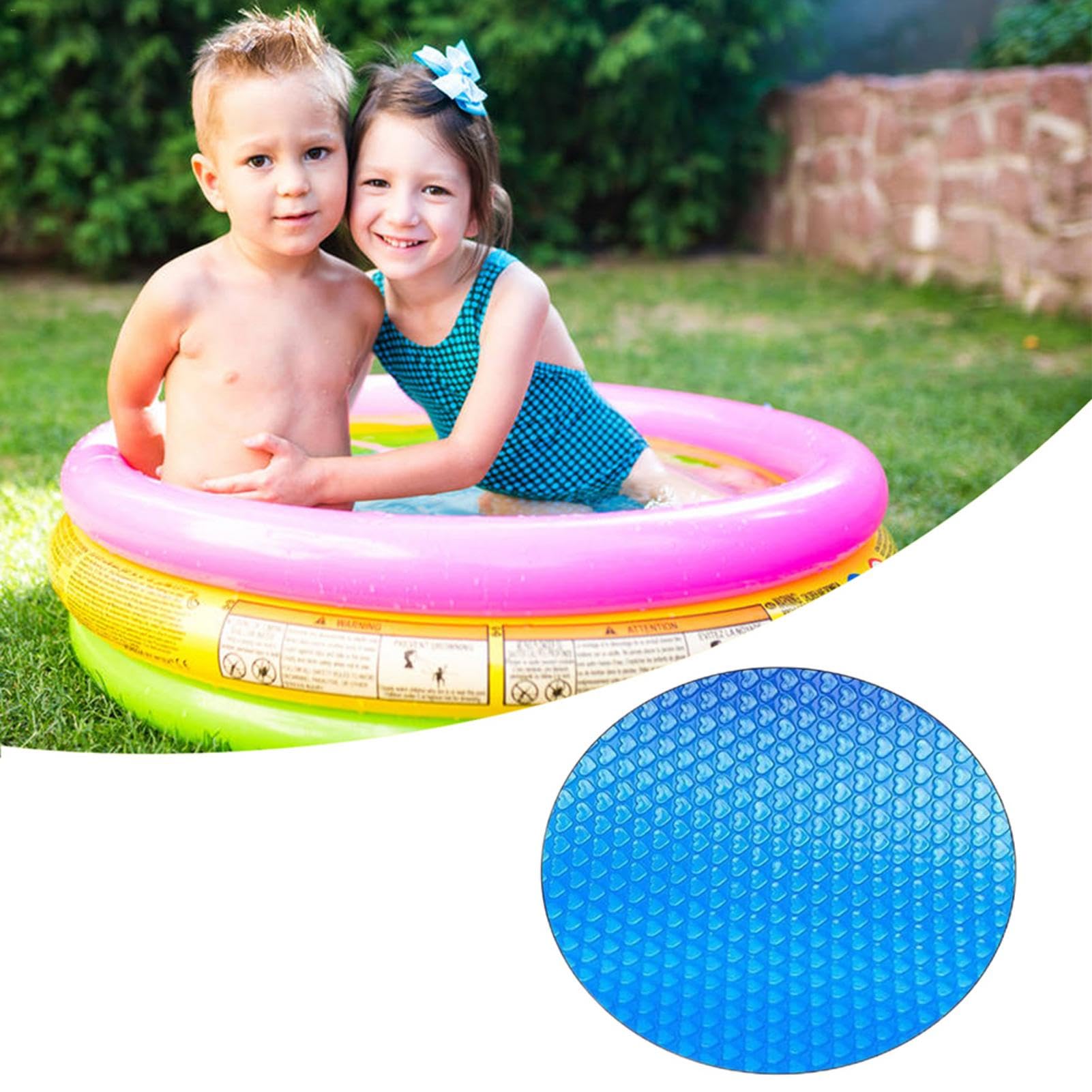 Copertura per piscina, 360 x 360 cm, copertura solare per piscina, copertura solare per vasca idromassaggio, copertura impermeabile antipolvere per piscine fuori terra, per piscina