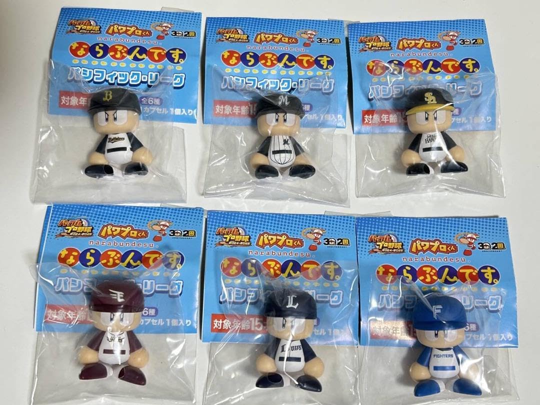 新品】パシフィックリーグ バスボム 全6種 コンプセット パワプロくん