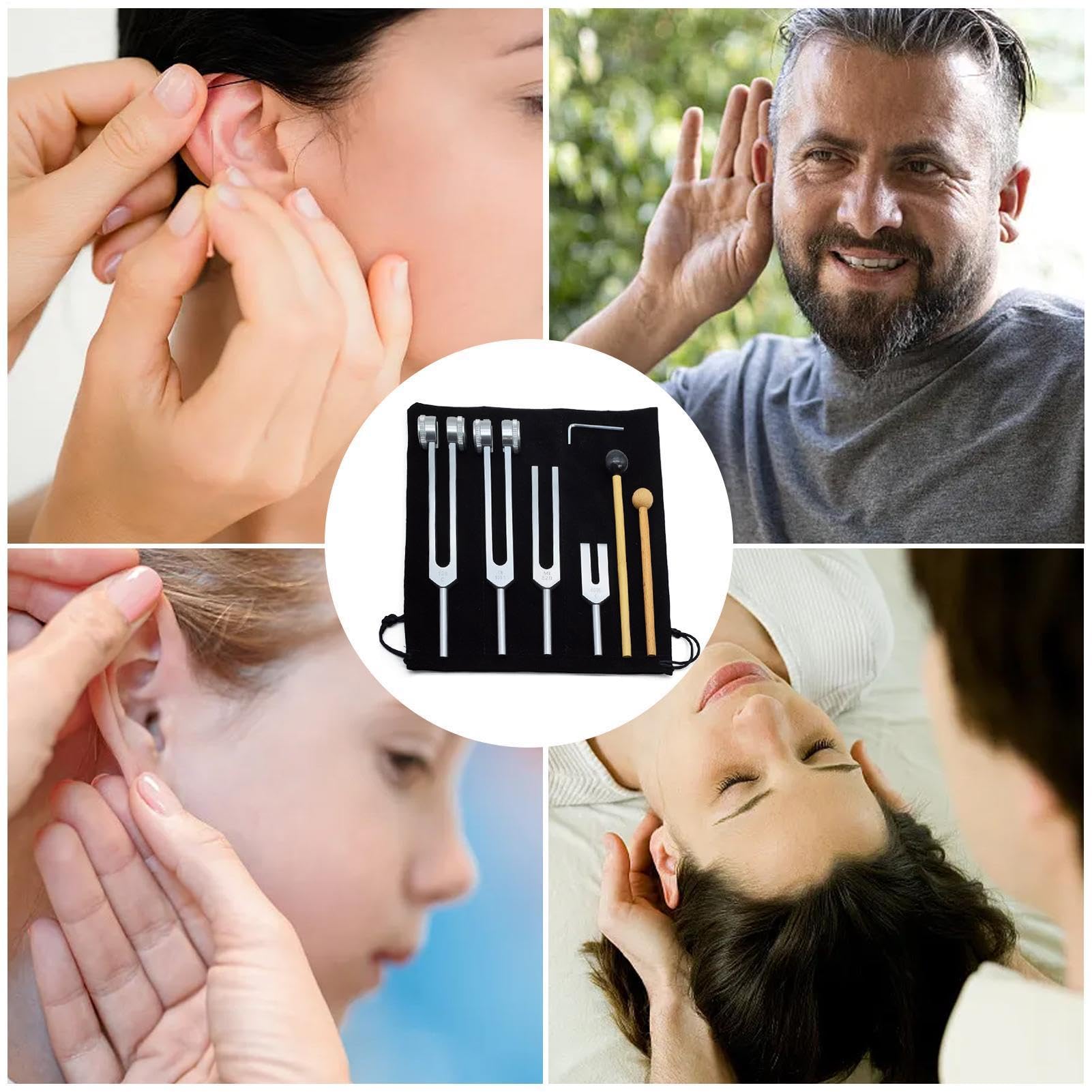 Diapason 128Hz, set di strumenti per la guarigione del suono, strumento multiuso per meditazione e yoga, per principianti ed esperti