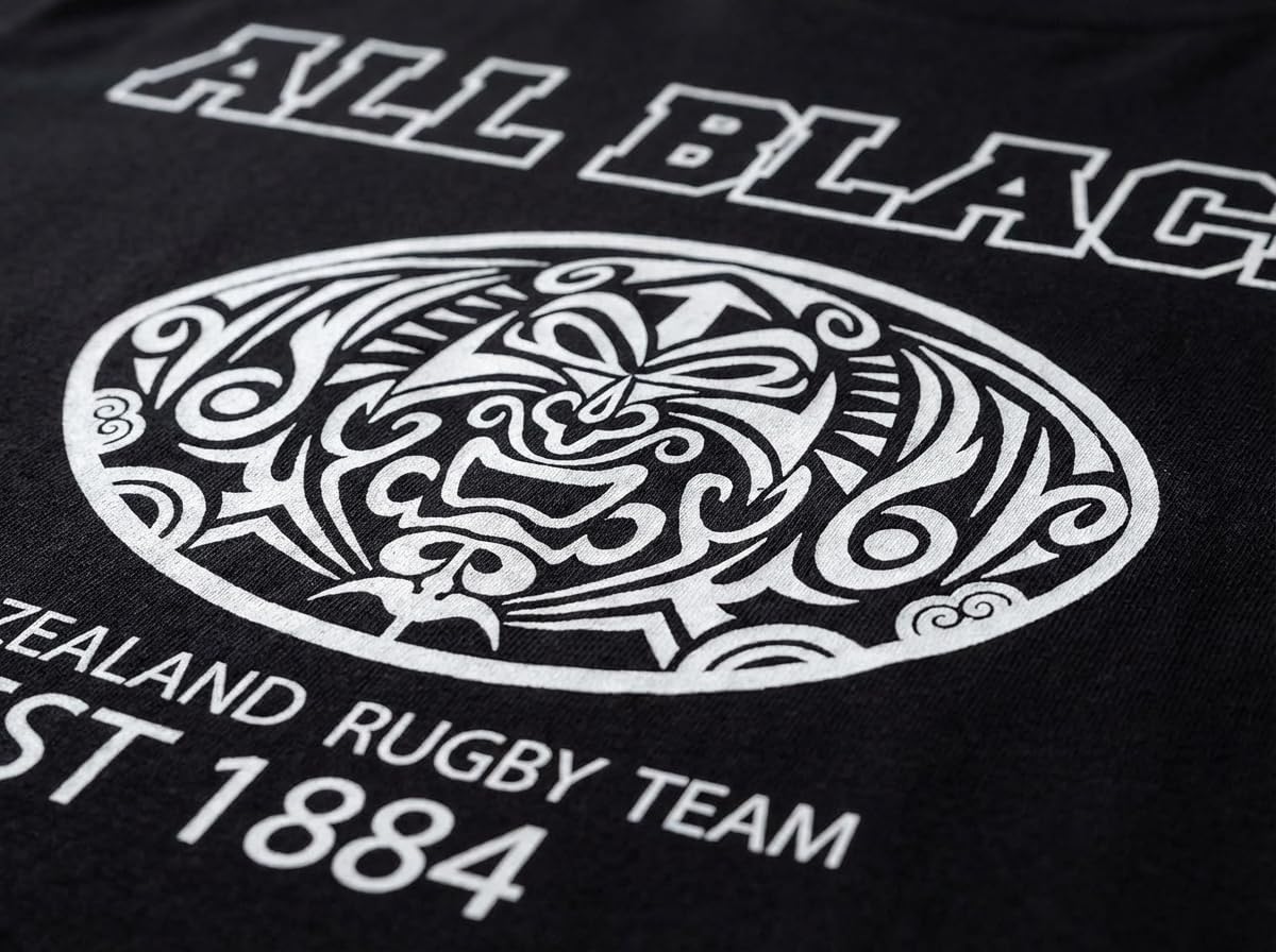 Męska koszulka Rugby All Blacks z reprezentacji Nowej Zelandii w rugby. Casual Wear