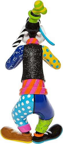 Miniatura 4 de Enesco Disney by Romero Britto Goofy - Figura de 10.4 pulgadas, multicolor