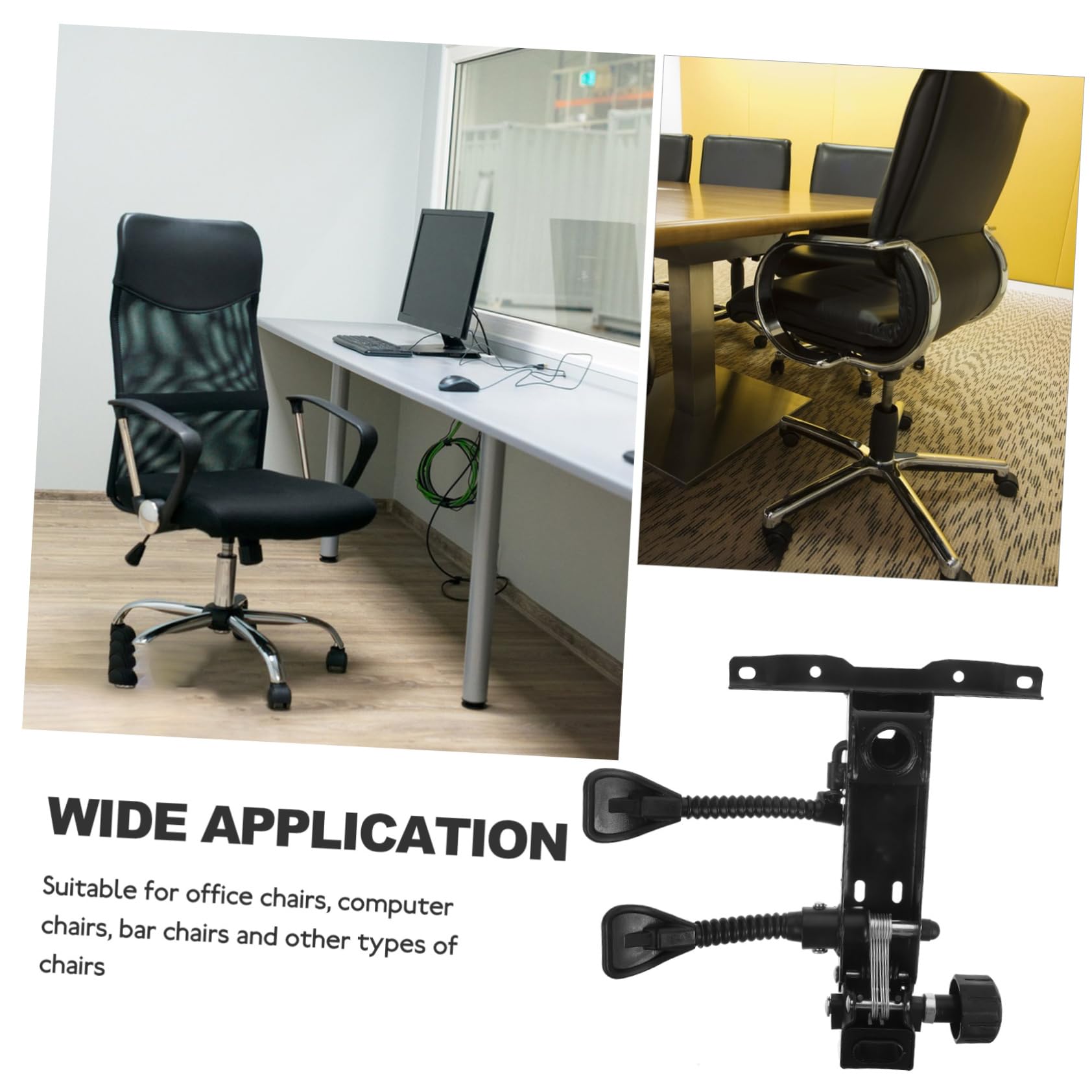 Base Giratoria para Silla De Oficina Mediana, Mecanismo De Control De Inclinación Ajustable, Base Reemplazo Robusta y Portátil, Compatible Sillas De Escritorio y Gaming
