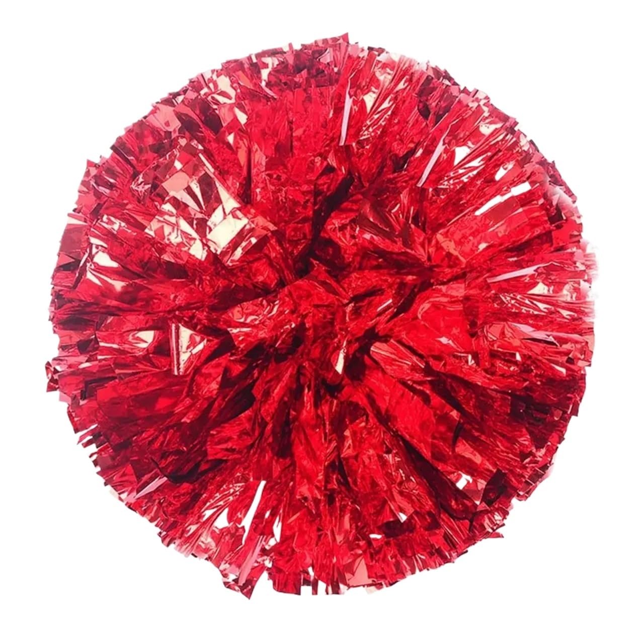 Lot de 8 pompons pom-pom girl 28 cm, for décoration fête, concert, spectacle, , club pour Matchs de Sport