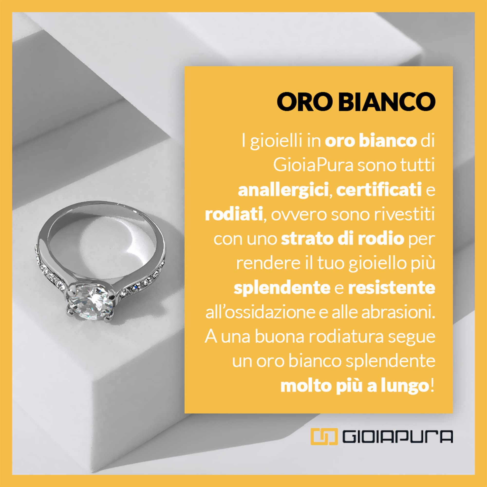 Orecchini A Cerchio donna GioiaPura Oro 750 in Oro -