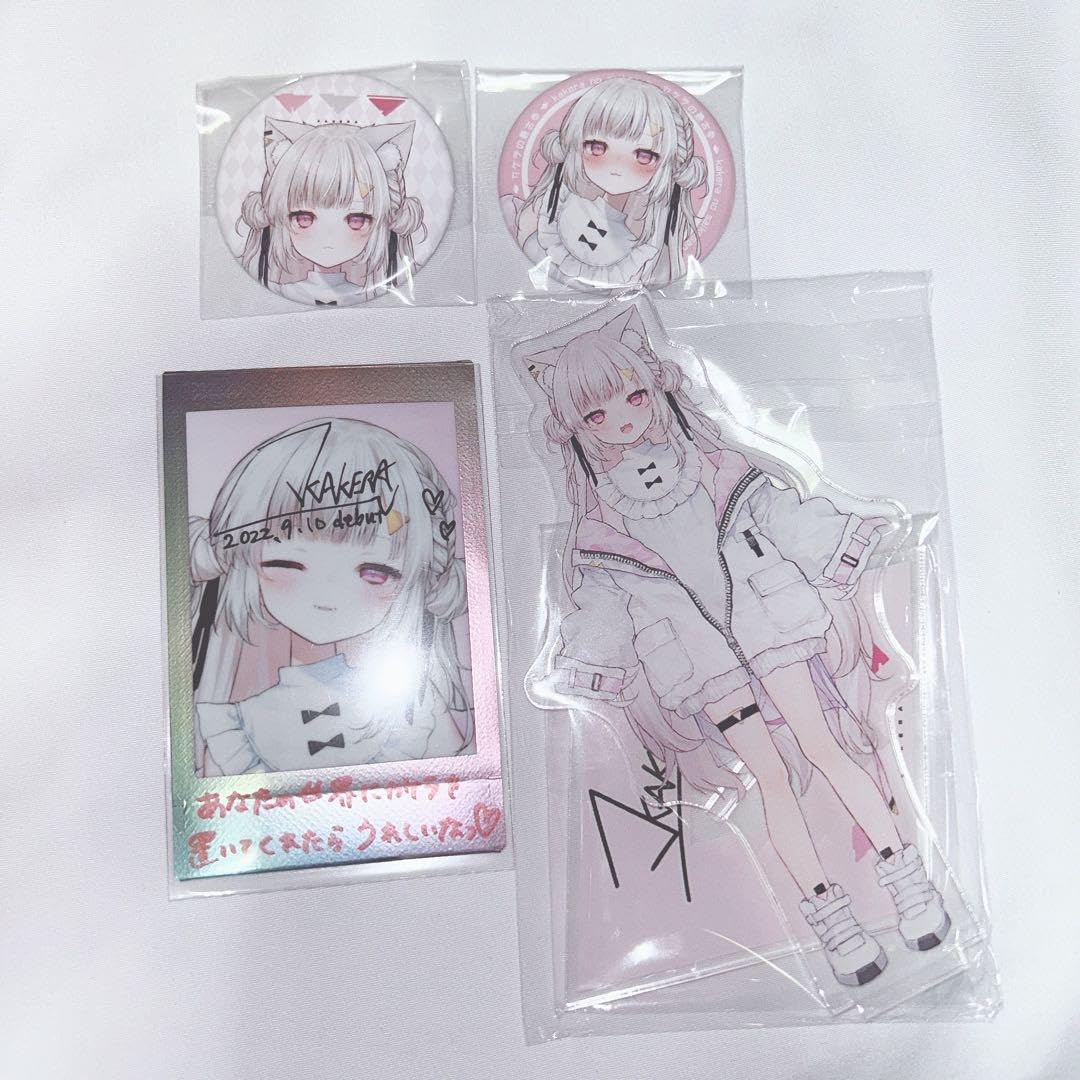 Amazon.co.jp: ♡ Vtuber カケラ 最古参記念 デビューグッズセット 