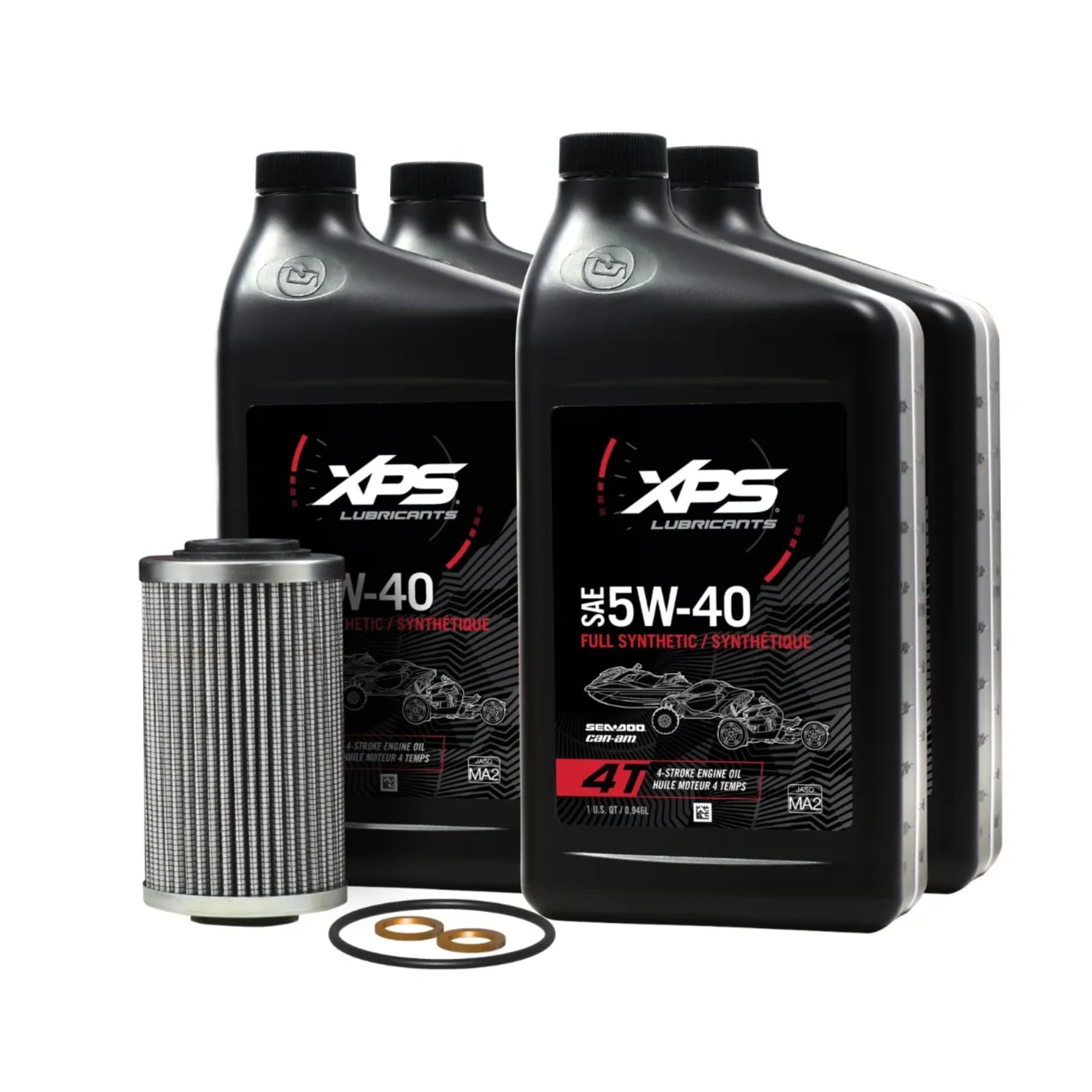 Amazon.com: Can-Am OEM Spyder 4T 5W-40 Full Synthetic Oil Change