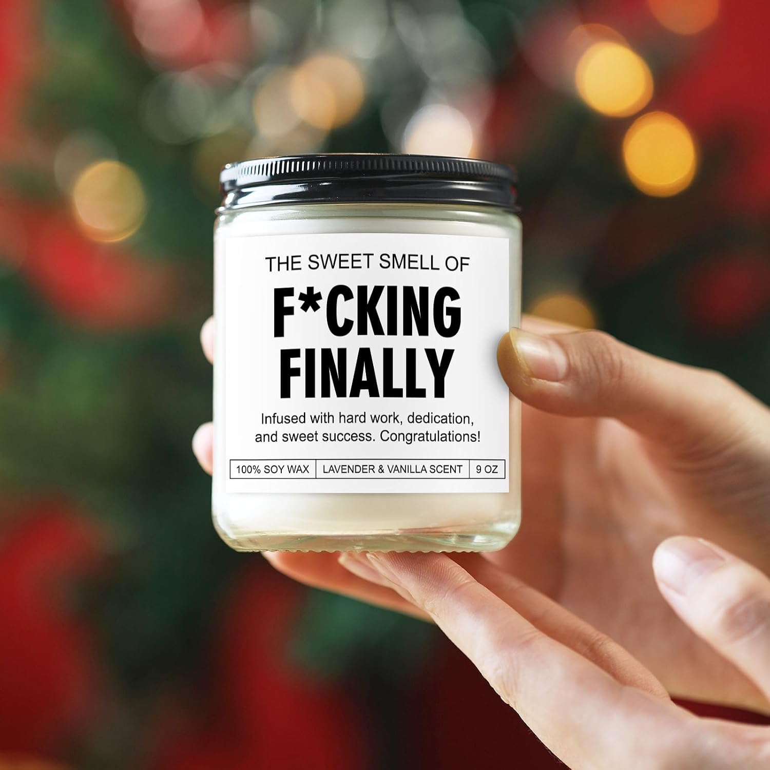 Scented Candle, 2026 Graduation Gifts for Her & Him, College, High School, Masters Degree, Nursing, Law School, Phd, Nurse Graduation Gifts for Women & Men, Funny Congratulations Grad