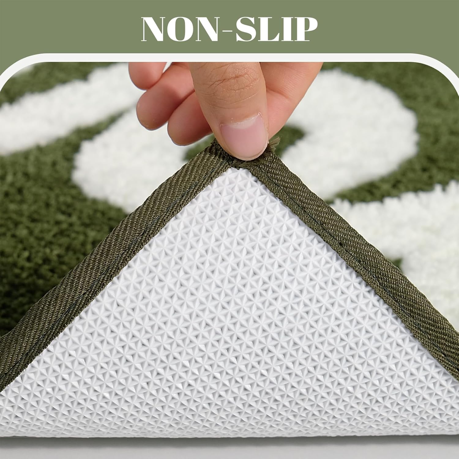 You Look Good Bath Mat Black and White Bathroom Rugs Funny Cute Bathroom Decor Preppy Small Cool Rug Non Slip Microfiber Washable Absorbent Shower Rug, 25”x21”