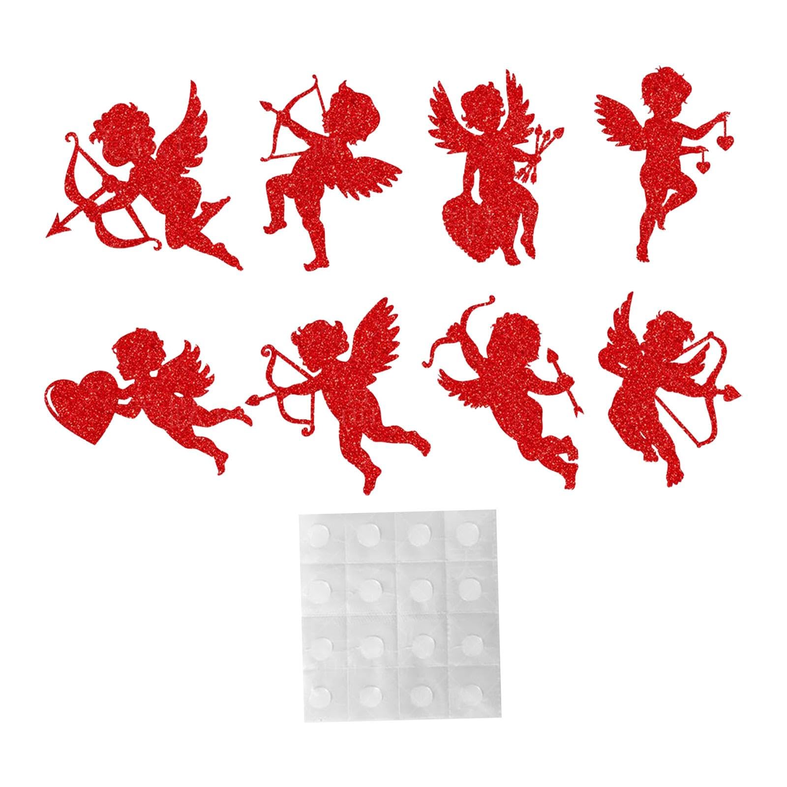 Decoraciones de San Valentín en papel resistente para manualidades creativas en el hogar