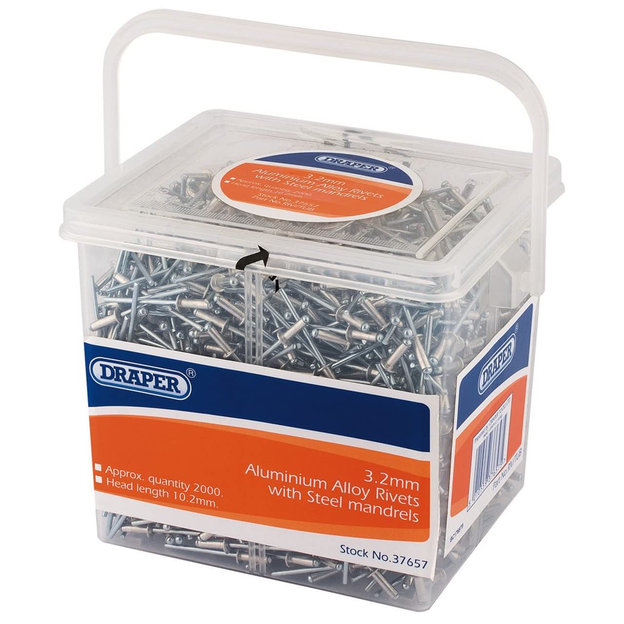 Draper Aluminium Pop Rivets