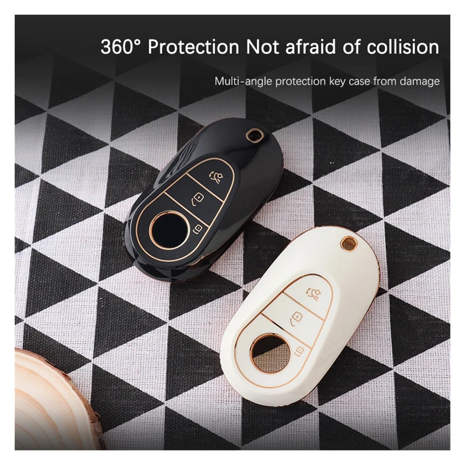 Etui na klucze TPU miękka obudowa ochronna dla Mercedes Benz CS klasa W206 W223