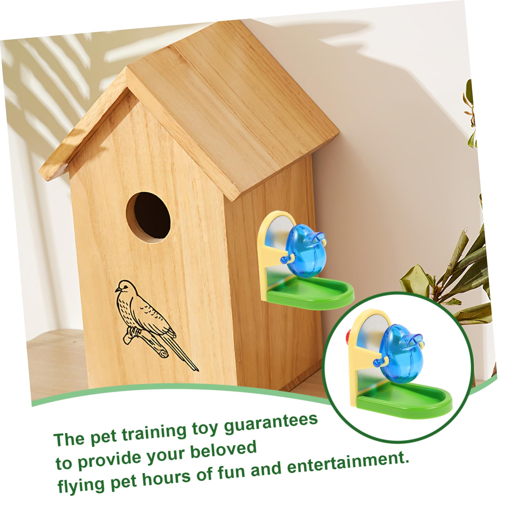 Juguete De Entrenamiento Fugas De Comida para Loros Juguete Interesante para Pájaros Suministros para Mascotas para Loros para Desarrollar Habilidades De Forrajeo y Pájaros