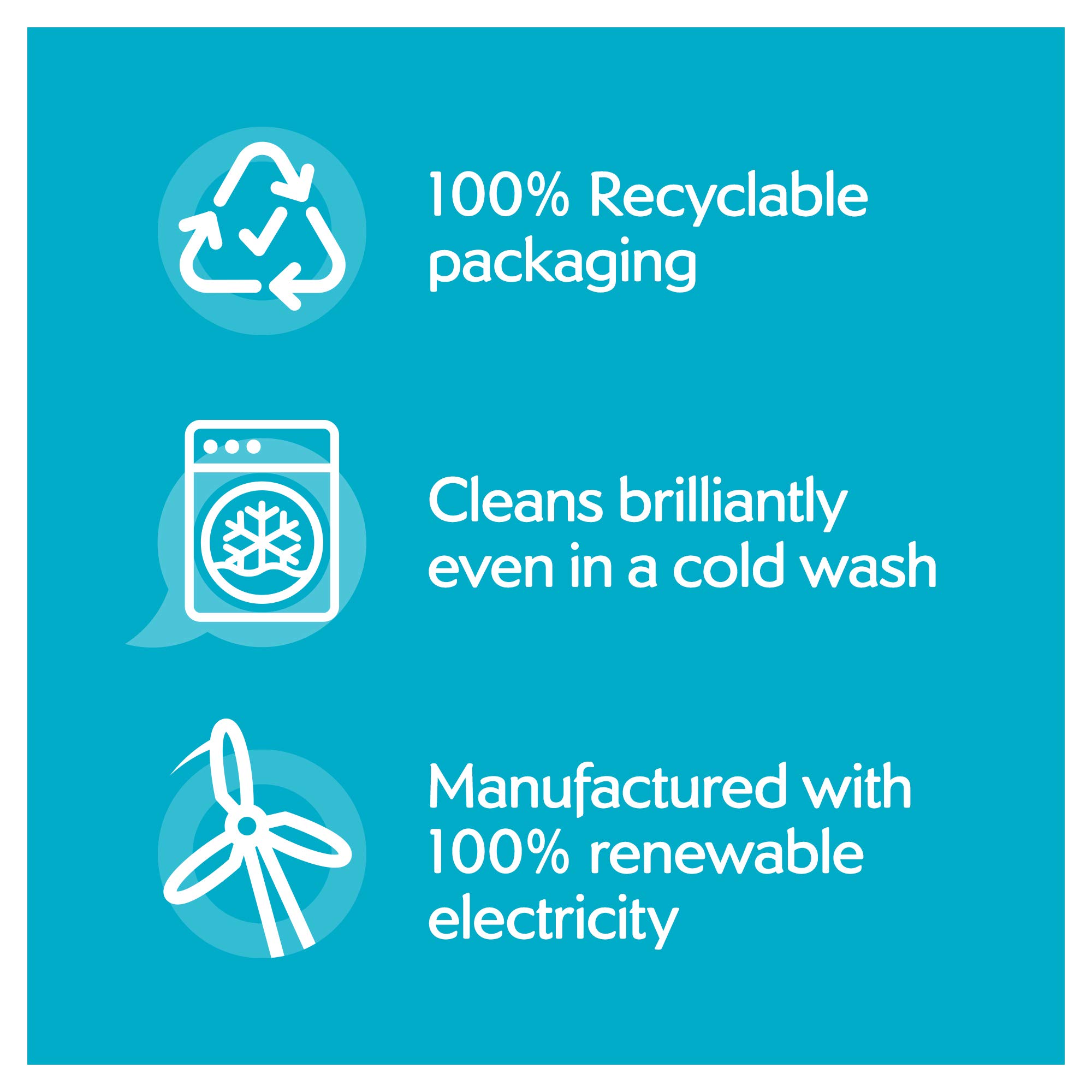 Fairy NonBio Platinum Pods, Washing Liquid Laundry Detergent Tablets