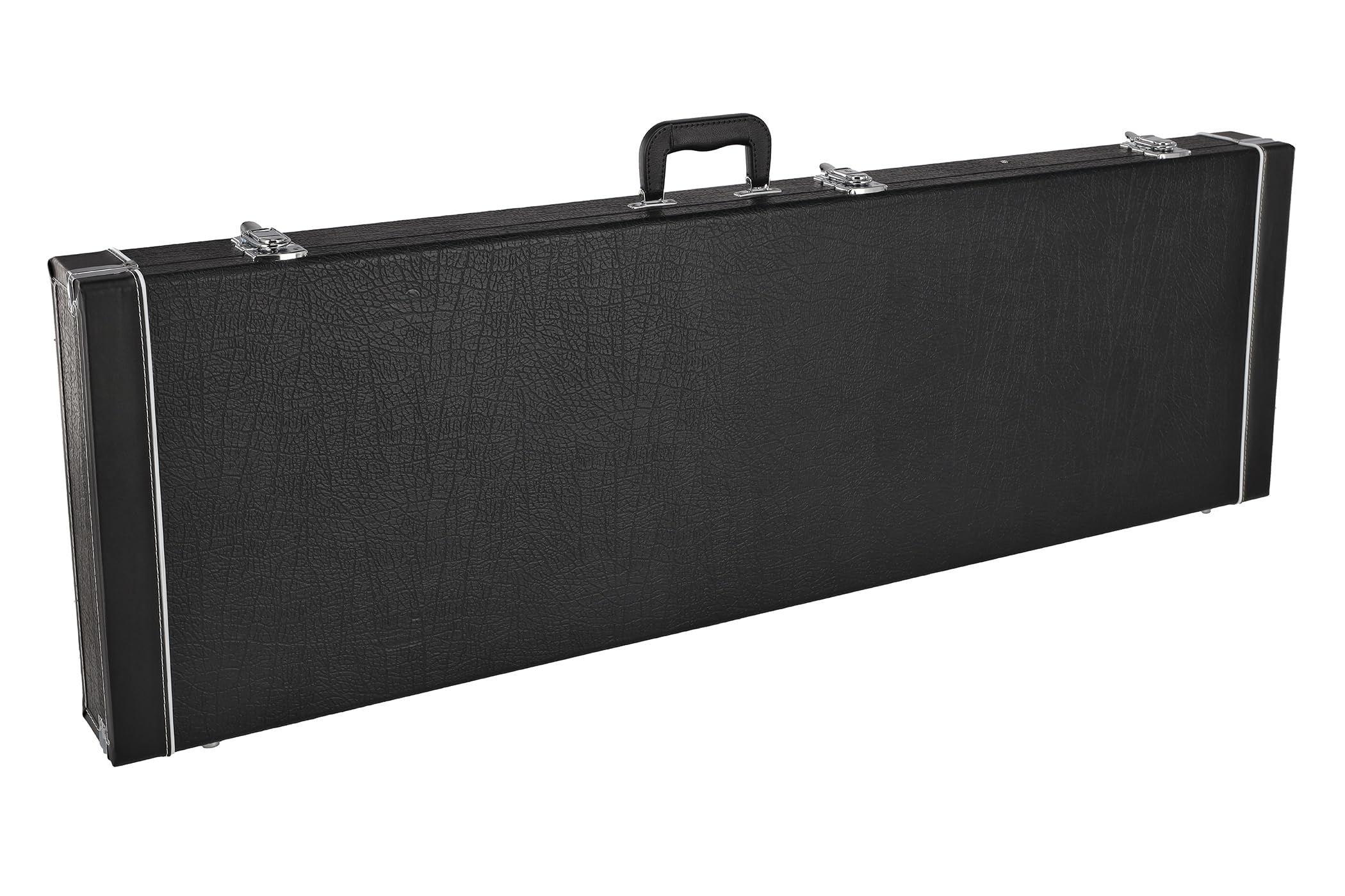 GEWA Estuche de Madera con Revestimiento de plástico Negro, Estuche para bajo eléctrico Universal