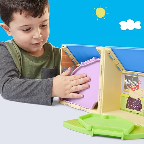Miniatura 6 de Peppa Pig Peppa's Pop-Open Playgroup Playset con figura, juguetes preescolares para niñas y niños, niños a partir de 3 años