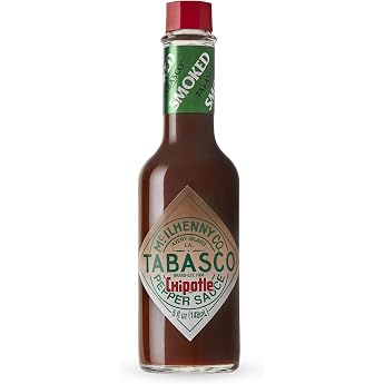 TABASCO Chipotle Pepper Sauce 150 ml 0.15 L Chipotle Chili Sauce 100% Natural Glass Bottle
