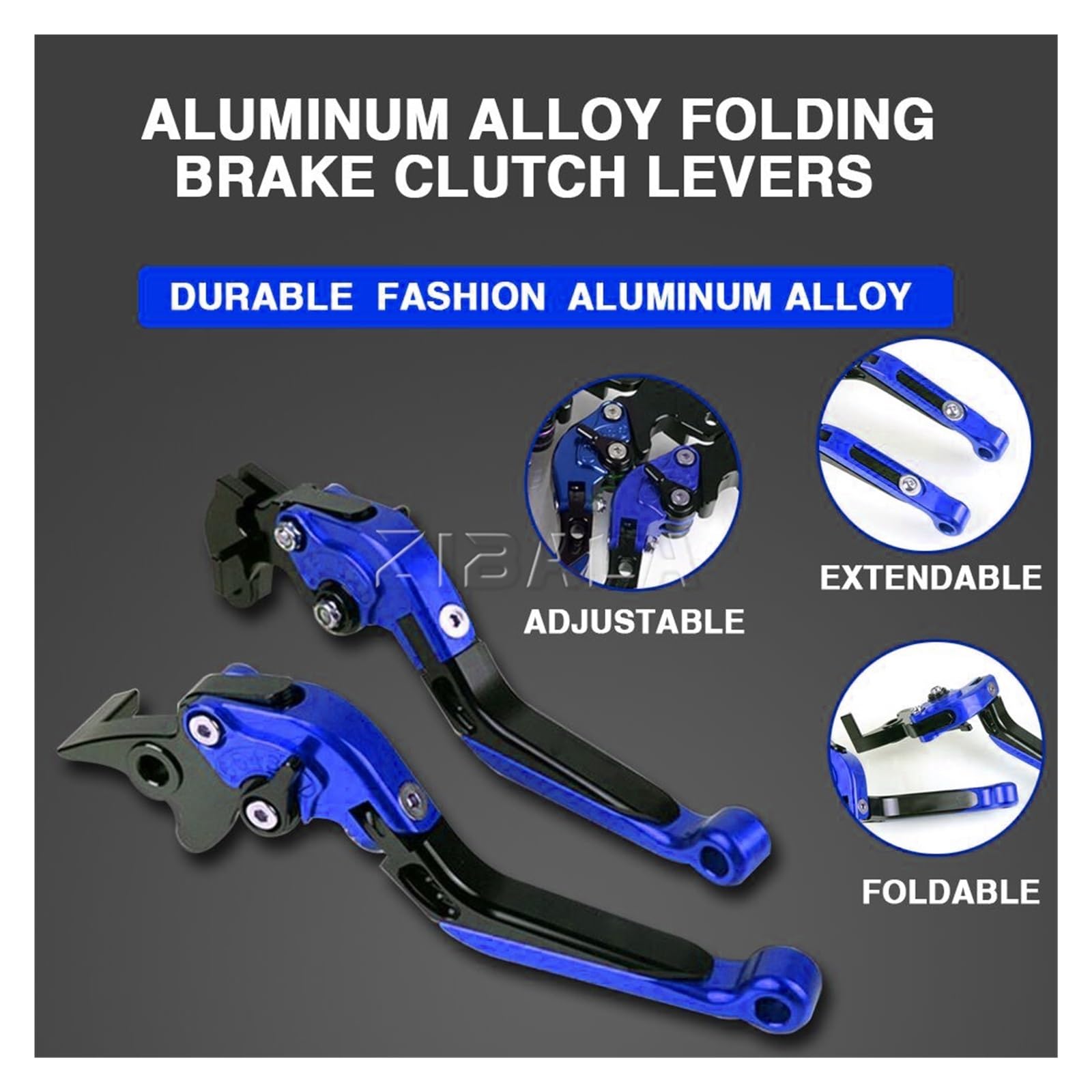Fit For YAMAHA FZS150 2015-2016 FAZER16 2008-2018 Palanca Embrague Freno Ajustable Extensible For Motocicleta(FZ FZS FAZER16 08-18 -5)