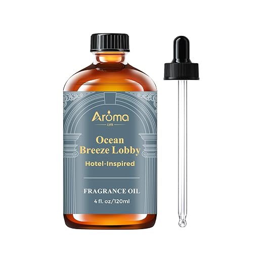 Ocean Breeze Lobby Fragrance Oil, Hotel-Inspired Coastal Resort Scent, Diffuser Oil for Home Diffusers and Crafting