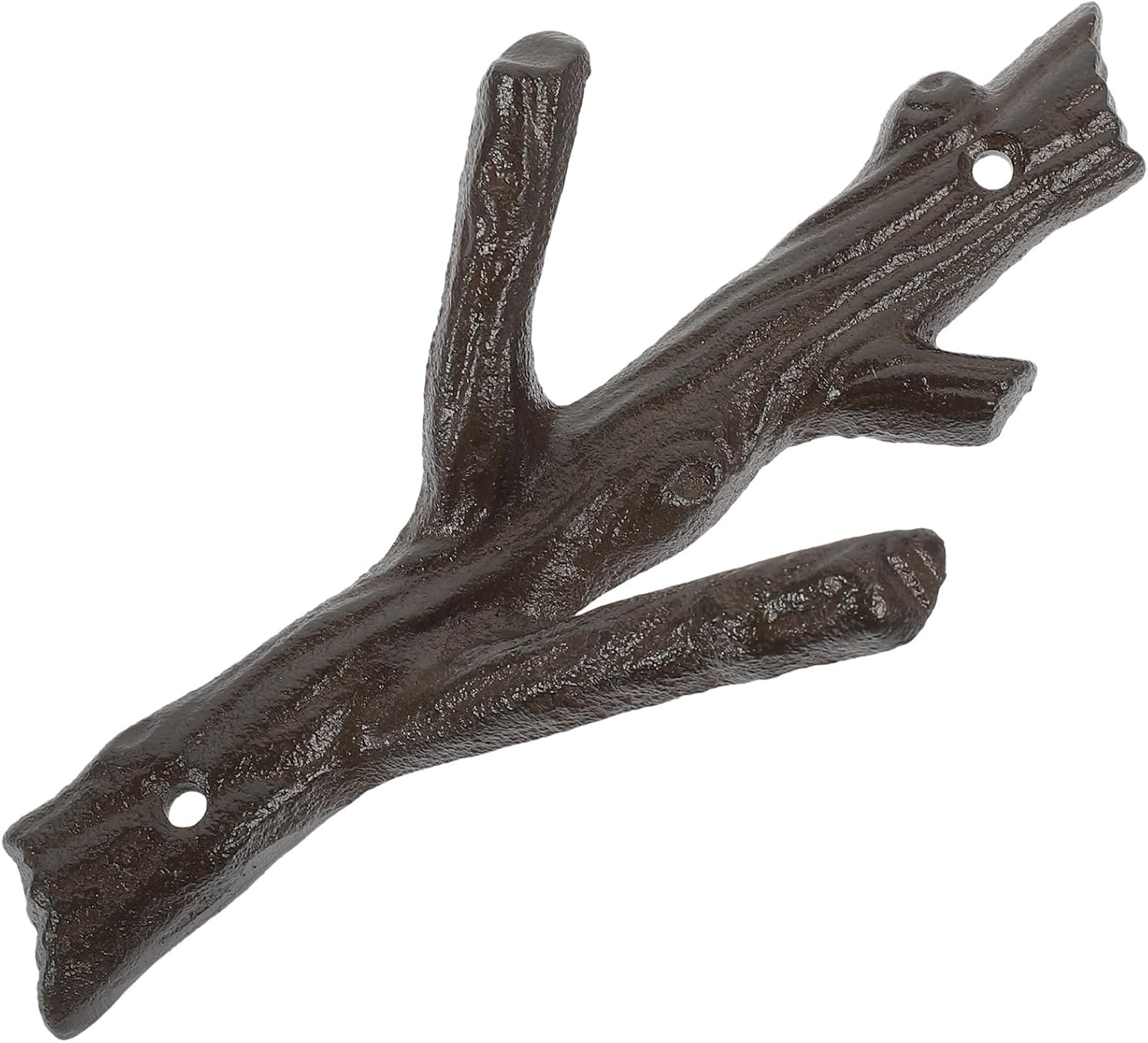 Vintage Style Cast Iron Wall Coat Hook, Decorative Branch Wall Mount Hanger, Sturdy Multifunctional Hook for Home Entryway and Living Room Storage