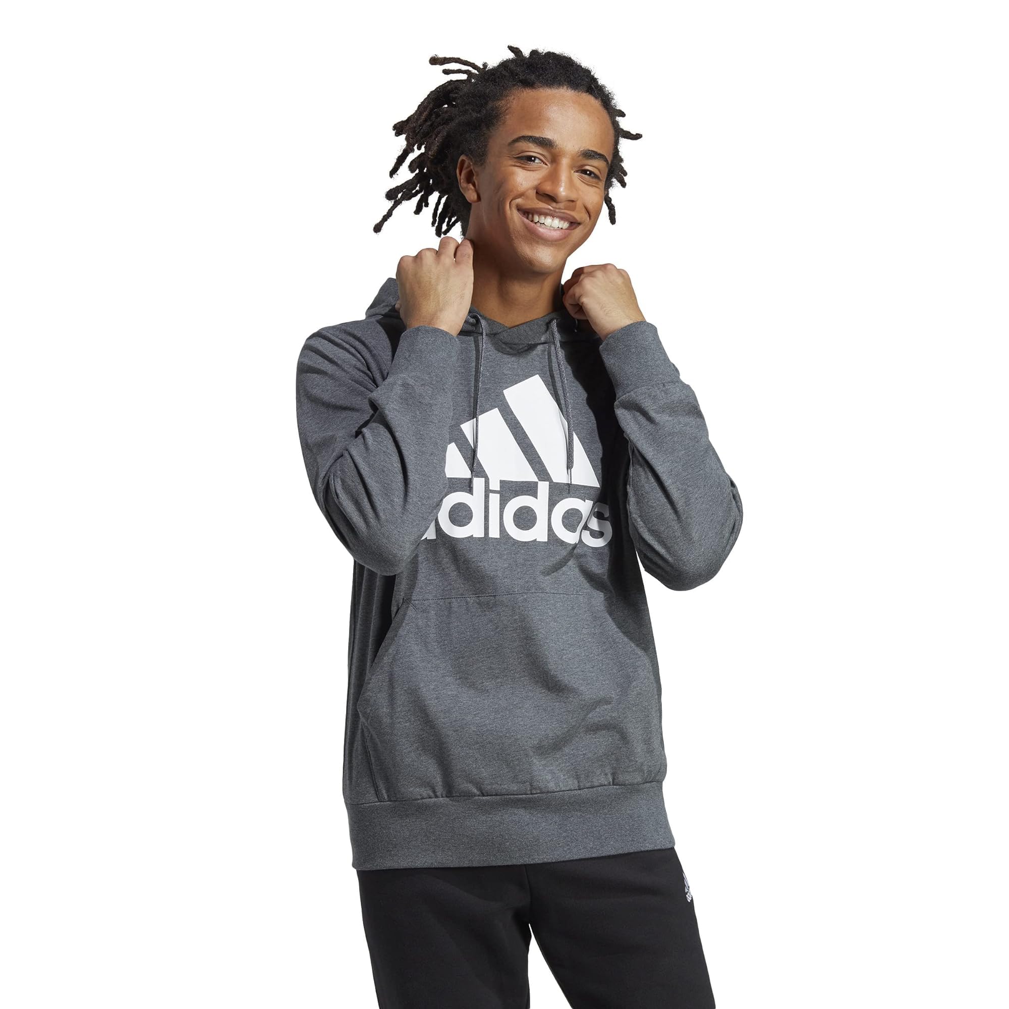 adidasMen's Essentials Logo Hoodie