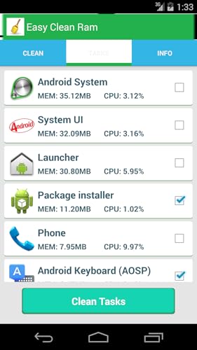 Easy Clean Ram