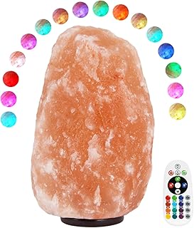 Himalayan Salt Lamp - 9-11 Inch 11-15 lbs, Natural Pink Large Salt Rock ...