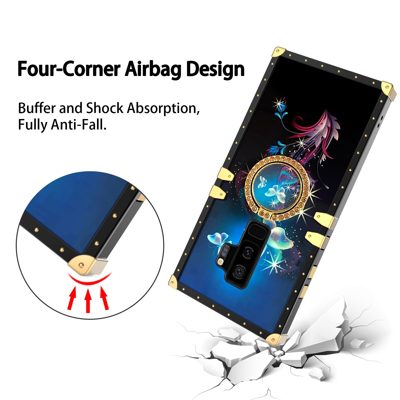 Amazon.com: Easyscen for Samsung Galaxy S9 Plus Phone Case with