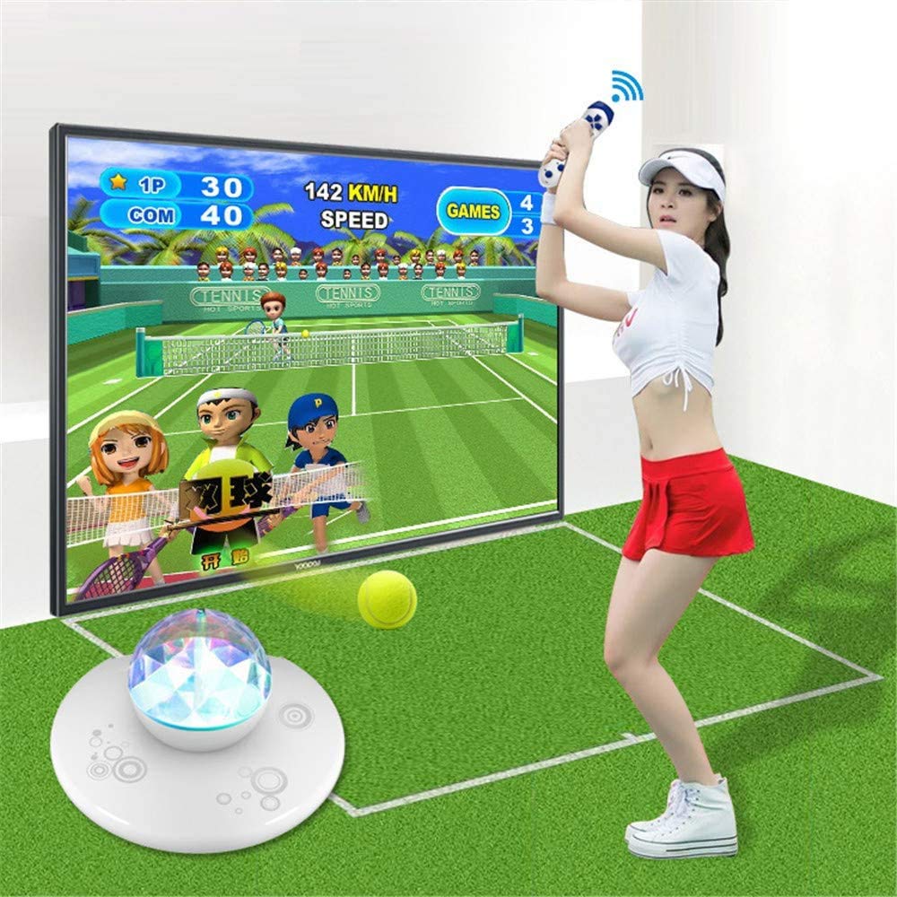 Podwójna mata do tańca, bezprzewodowa mata do tańca HDMI, koc do masażu dźwiękoszczelny pad do gier, komputer telewizyjny podwójnego zastosowania somatosensoryczne maty do tańca (Black)