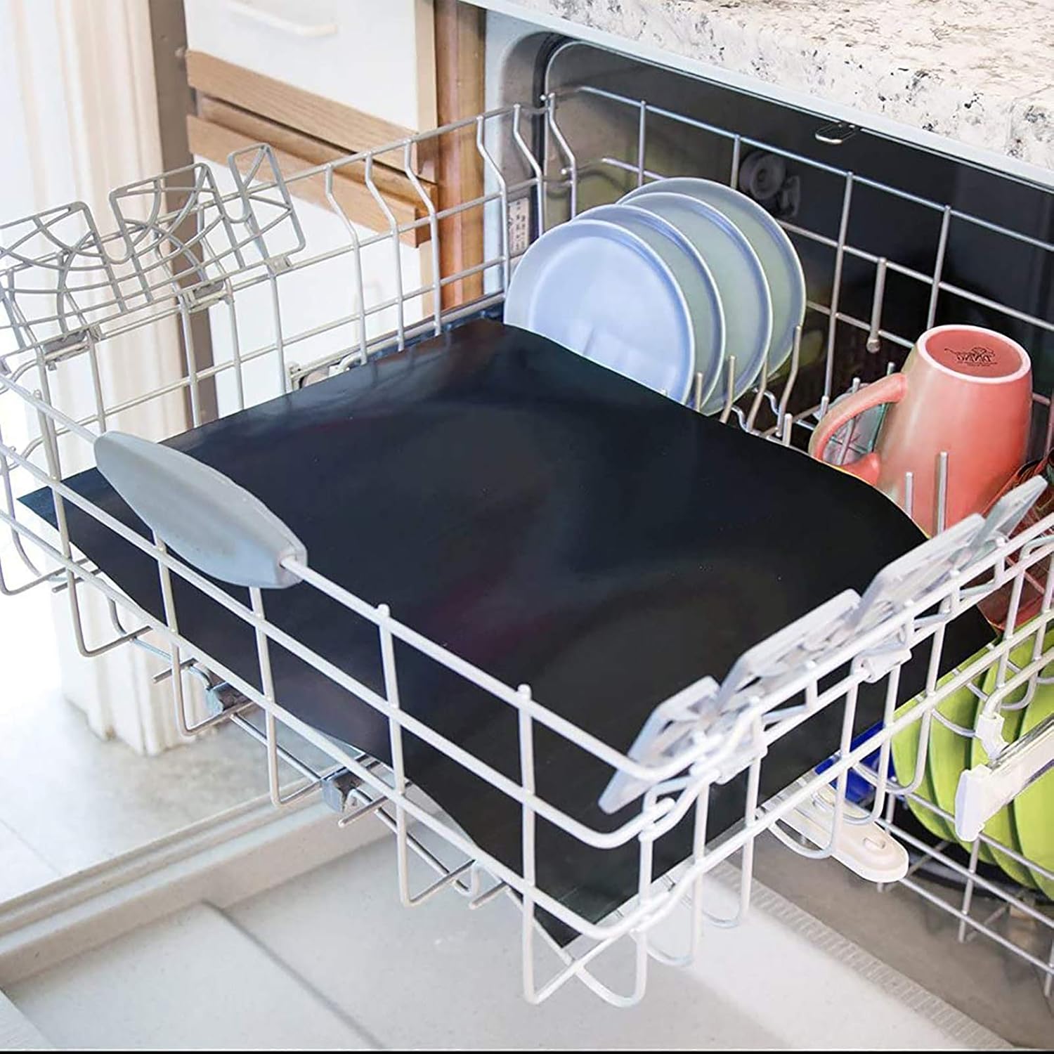 CHERAINTI Grill Mat Oven Liner 70"x16" Non-Stick Reusable Barbecue BBQ Mat, Cut to Any Size, for Gas Grill, Charcoal, Electric Grill, Electric Oven, Heat Resistant : Patio, Lawn & Garden