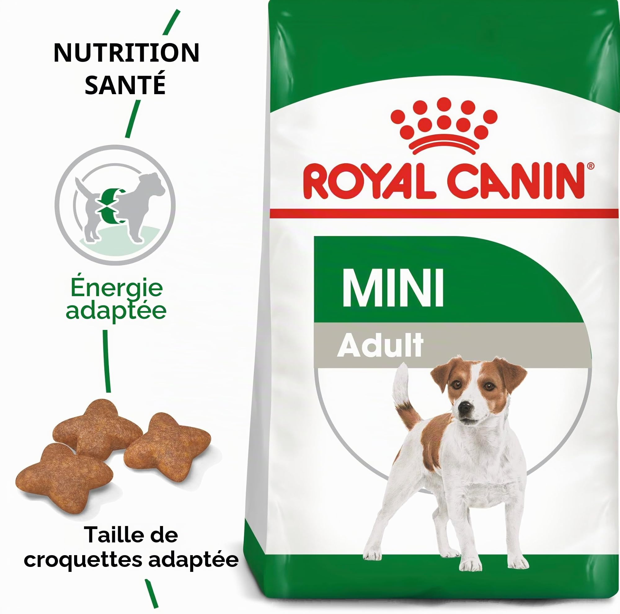 ROYAL CANIN - Croquettes Chien Royal Canin Mini Adulte : 8 kg