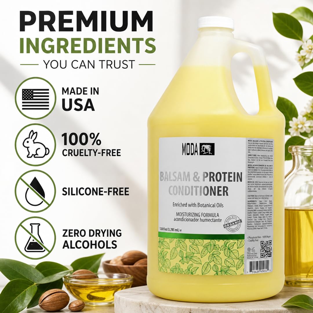 Amazon.com : MODA - Moisturizing Conditioner for all Hair Types