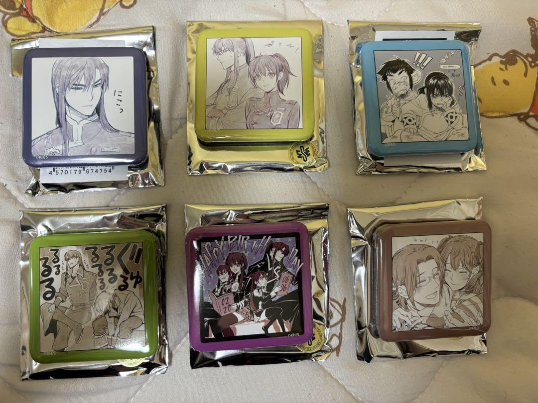 Amazon.co.jp: DGray-man 缶バッジ 神田、リナリー まとめ売り6点 P