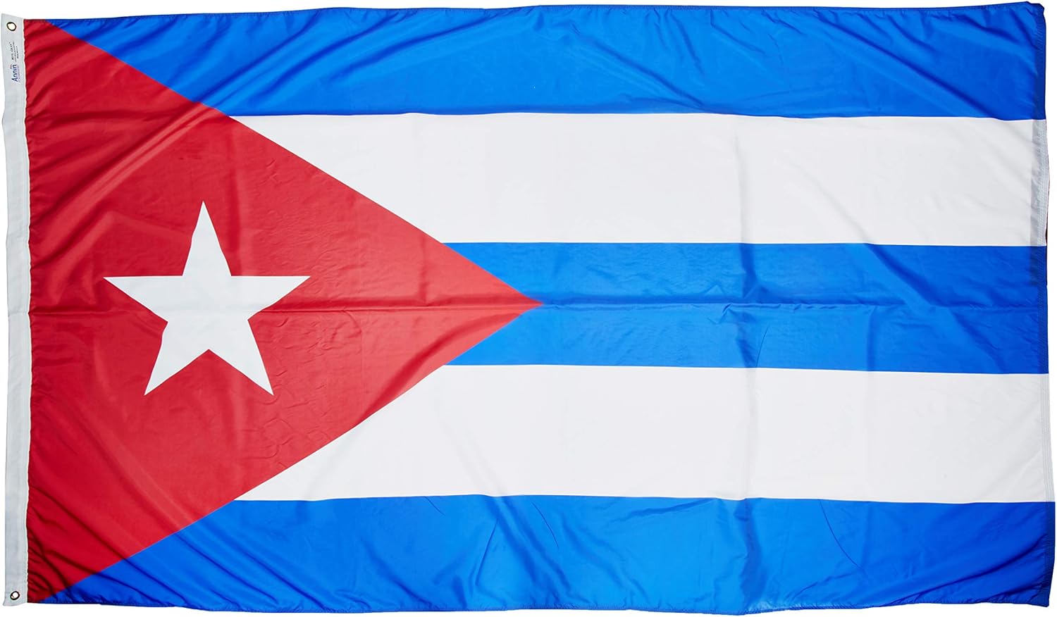Annin Flagmakers Cuba Flag USA-Made to Official United Nations Design Specifications, 2 x 3 Feet (Model 191903)