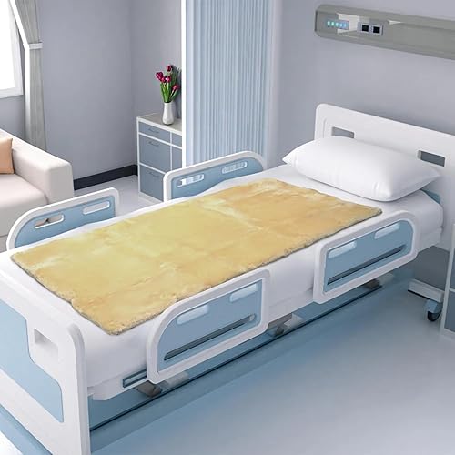 Miniatura 5 de Sofsheep - Funda de colchón grande de piel de oveja médica, funda de colchón de cama médica, 32 pulgadas de ancho por 72 pulgadas de largo