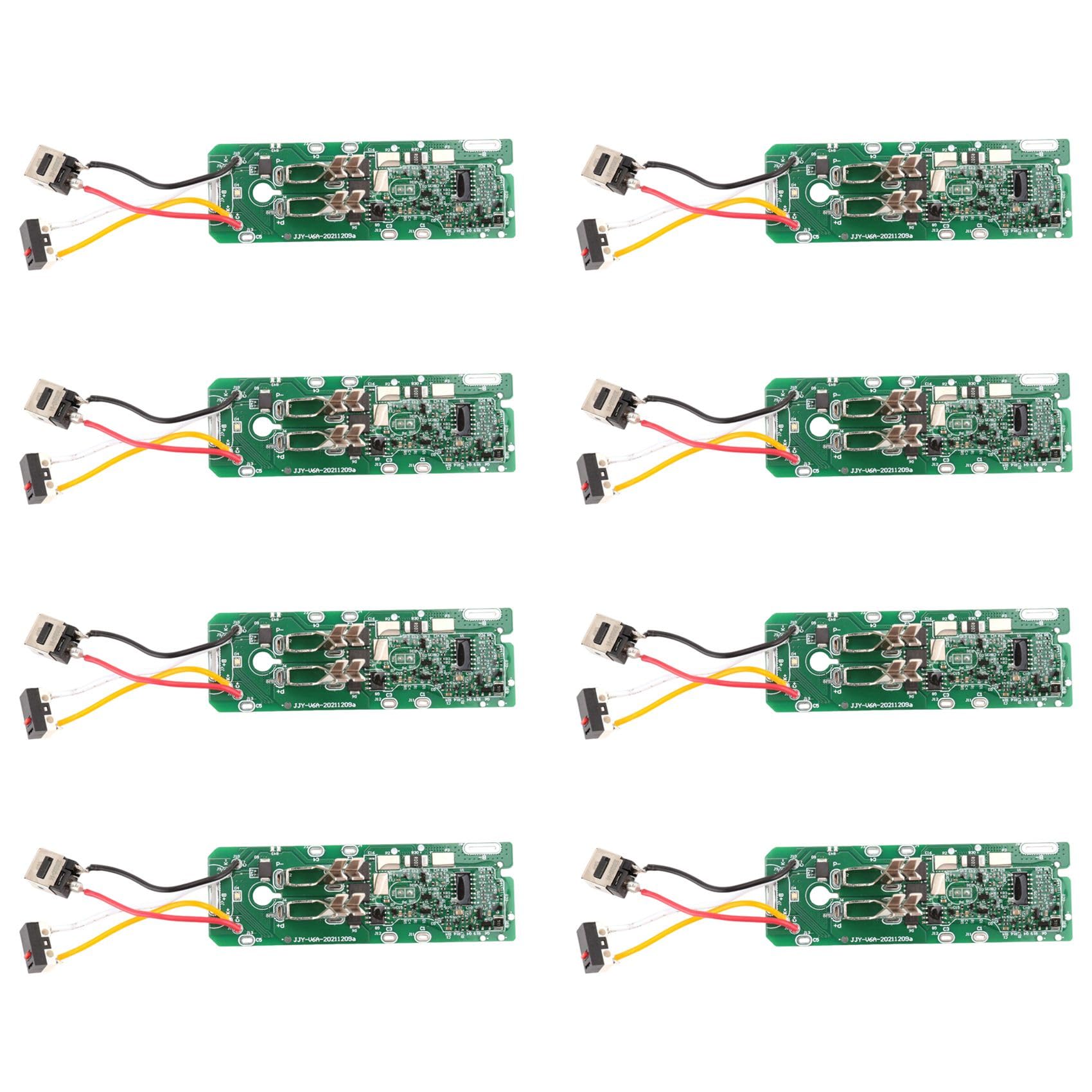 Hndhbfgrt 8X Li-Ion Battery Charging PCB Protection Circuit Board for 21.6V V6 V7 Vacuum Cleaner