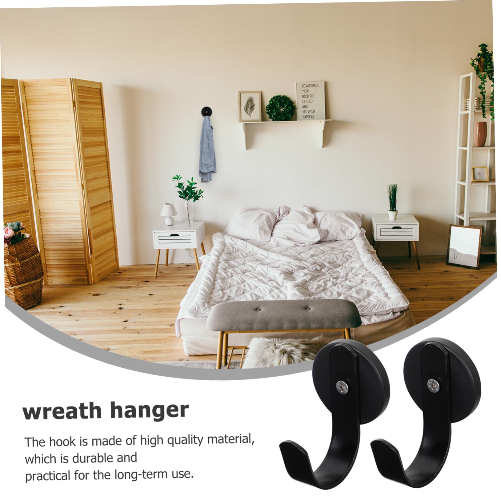 SOLUSTRE 4piezas Gancho Magnético Multifuncional Soporte Para Decoraciones Toallas y Diseño Compacto y Resistente Para Colgar Coronas Llaves y Ropa Almacenamiento Práctico Hogar y Cocina