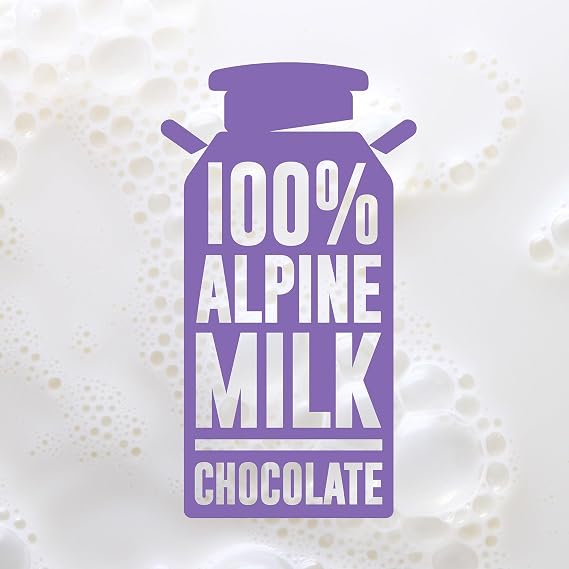 Milka Selection Gift Box Assorted Alpine Chocolate Bars, 90 g (10-Pack)