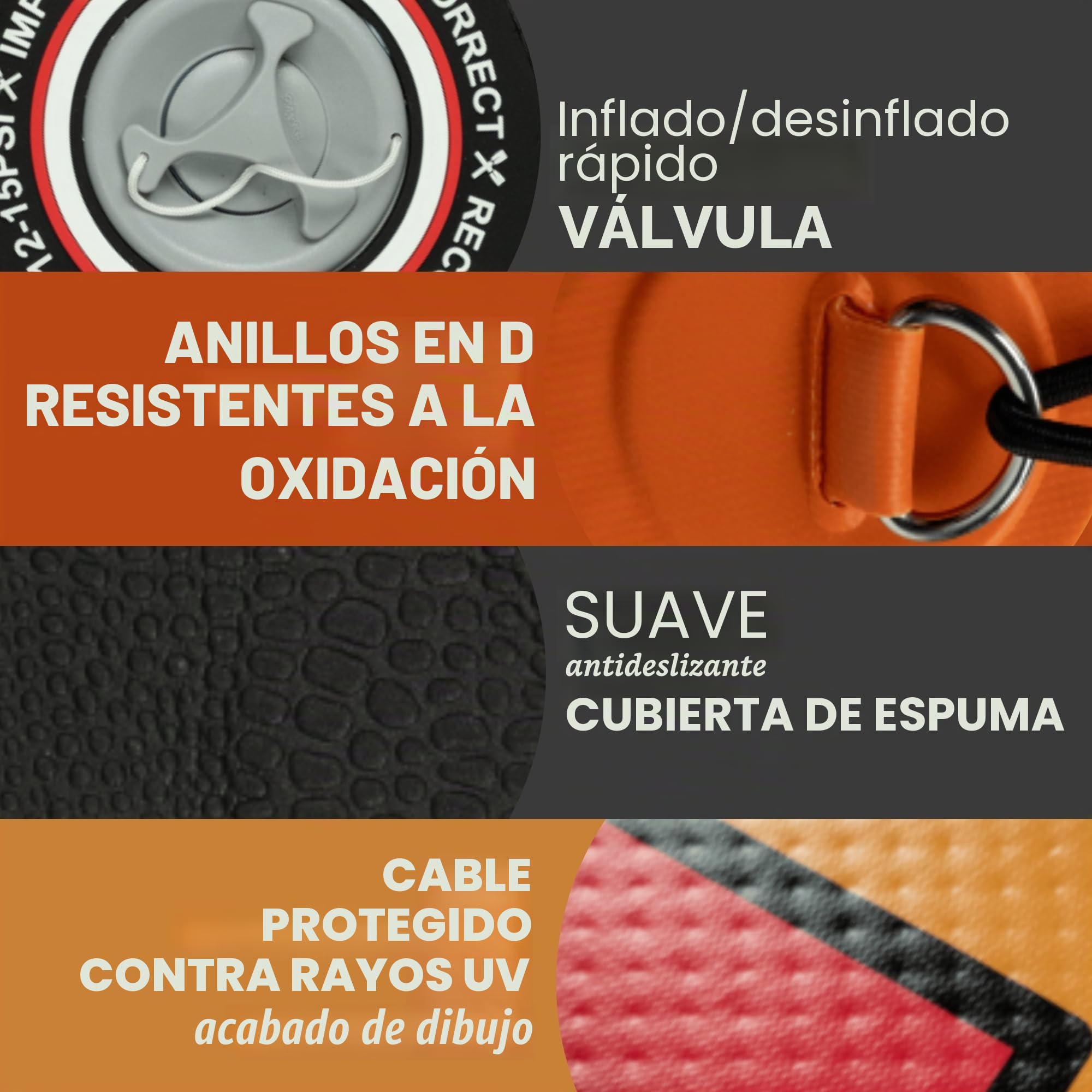 Matchu - Tabla Paddle Surf Hinchable - Set Completo - 320x81x15 CM - 150 KG De Capacidad De Carga