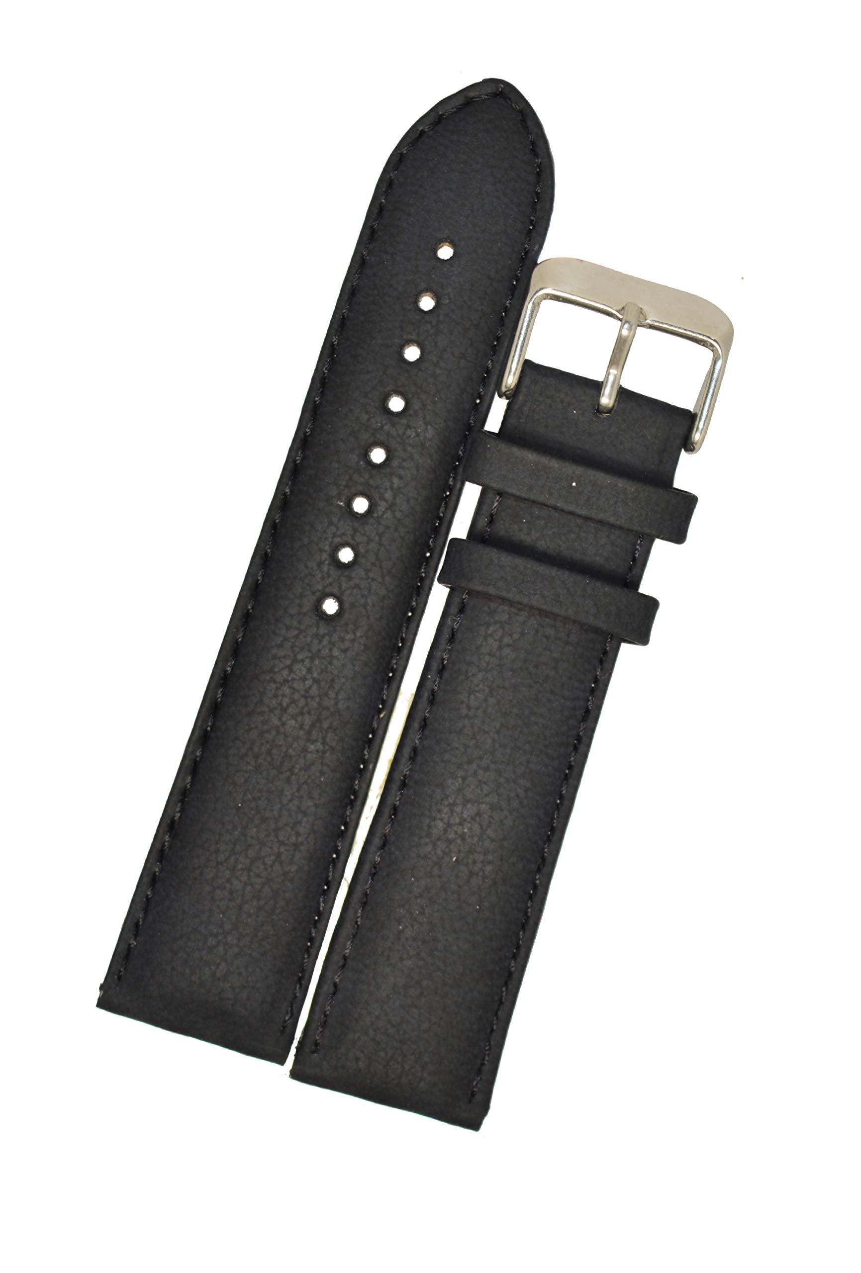 SURU® 20MM Textured Padded Leather Watch Strap/Watch Band (Width- 20mm /Colour- Black) D645 (B08W6R3J5K) Amazon Price History, Amazon Price Tracker
